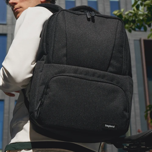 Сумка для ноутбука Bagland 15,6" Stark Black (81144126/0014366): Колір чорний