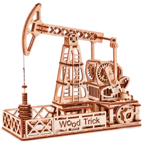 Механический 3D-пазл Wood Trick Нефтевышка