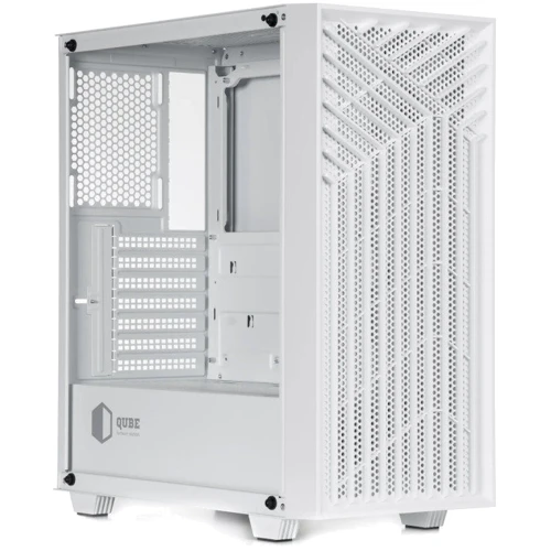 Корпус QUBE GERYON White (QBGERYON_FWNU3): Типорозмір Midi-Tower