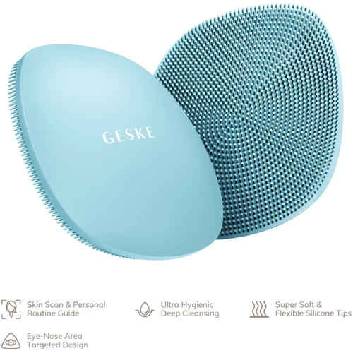 Щітка для обличчя GESKE Facial Brush 4в1 turquoise фото 5