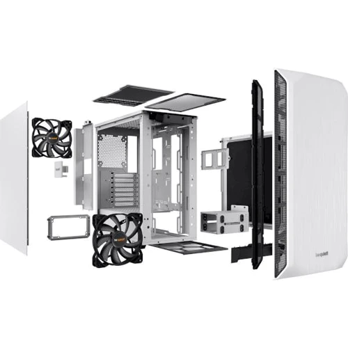 Корпус be quiet! Pure Base 500 White (BG035): Материал передней панели сталь