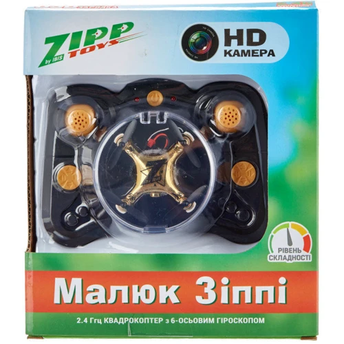 Квадрокоптер ZIPP Toys Малыш Зиппи с камерой и дополнительным аккумулятором Желтый: Тип гаджета Квадрокоптеры