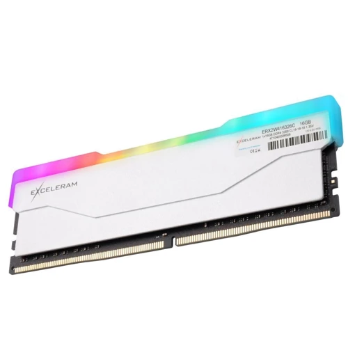 Exceleram 16 GB DDR4 3200 MHz RGB X2 Series White (ERX2W416326C)