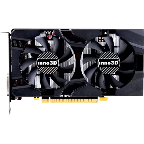 Видеокарта Inno3D GeForce GTX 1050 Twin X2 (N1050-1DDV-E5CM): Объем памяти, Гб 2