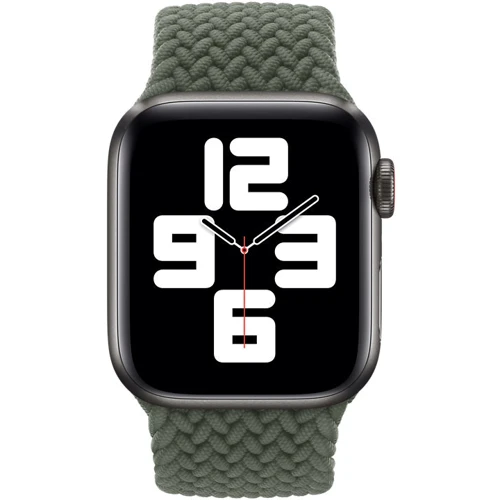 Аксесуар для Watch Apple Braided Solo Loop Cyprus Green Size 7 (MY6R2) for Apple Watch 38 / 40mm: Сумісність Apple Watch 41mm, Apple Watch 38mm, Apple Watch 40mm