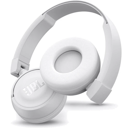 Наушники JBL T450BT White (JBLT450BTWHT): Тип конструкции накладные