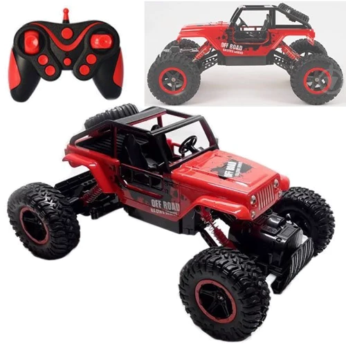 Джип Diancheng Toys на радиоуправлении 0136 на надувных колесах (Красный): Форма Автомобиль