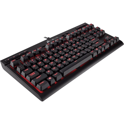 Клавиатура Corsair K63 Compact Cherry MX Red (CH-9115020-EU): Тип клавиатуры игровая
