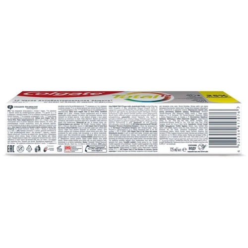 Colgate Зубная паста Total 12 Антибактериальная защита 125 мл: Страна производитель Польша