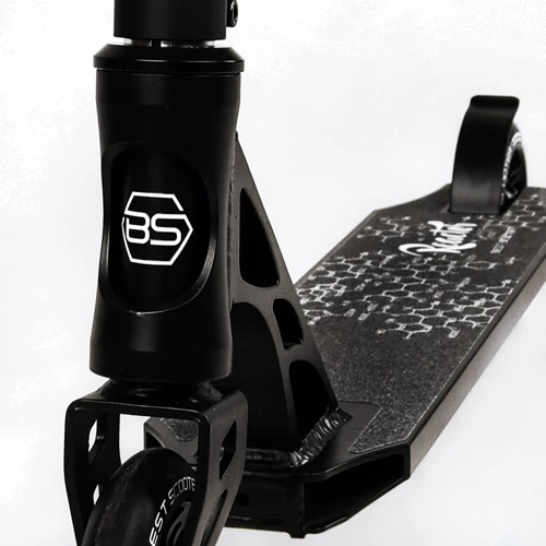 Самокат трюковый Best Scooter Reactor Black and White (112773) фото 10