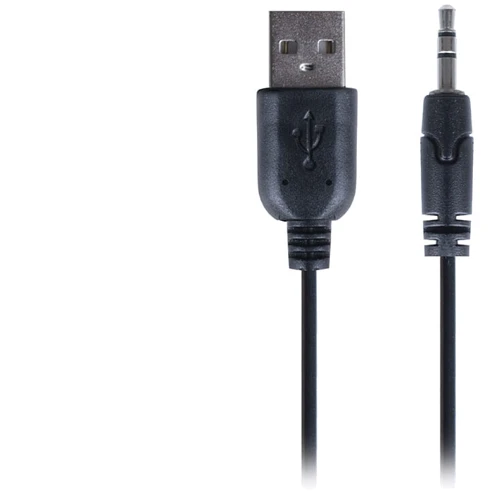 Акустическая система REAL-EL S-80, USB, Black: Материал корпуса Пластик