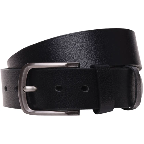 Чоловічий ремінь Borsa Leather чорний (brvgen55)
