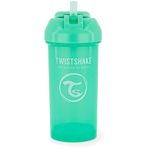 Чашка непроливайка Twistshake 360ml Pastel Green (78590)