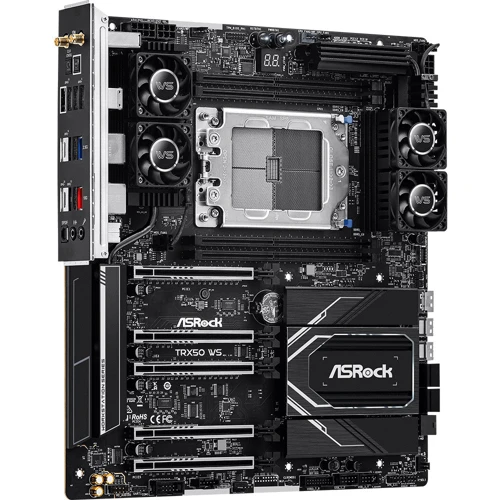 ASRock TRX50 WS: Разъемы на плате M.2
