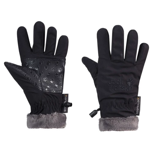 Дитячі рукавички Jack Wolfskin розмір 116 чорні (1903063_6000)
