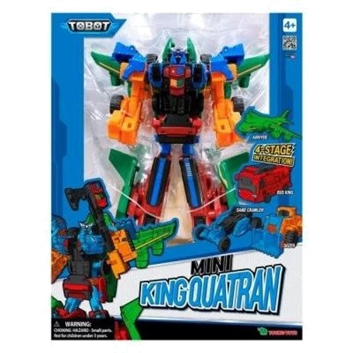Игрушка-трансформер Tobot Детективы Галактики С3 Кинг Квартан мини (301147): Функциональные характеристики Механические