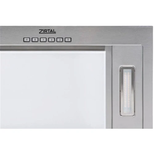 Вытяжка ZIRTAL CT-STYLE 90 IX/WH GLASS: Материал корпуса металл