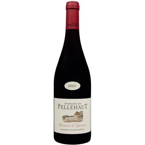 Вино Domaine de Pellehaut Harmonie Rouge Cotes de Gascogne 2023 IGP красное сухое 0.75 л (FSH_3394150053090)