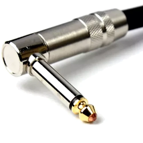 Кабель инструментальный KLOTZ 59 VINTAGE PRO GUITAR CABLE ANGLED 6 M
