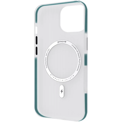 Чехол для iPhone Proove Astro Case with Magnetic Ring Mint for iPhone 16 Pro Max: Материалы Пластик