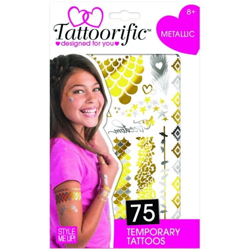 Наклейки переводные (наклейки-татуировки) Metallic (01164): Производитель WOOKY