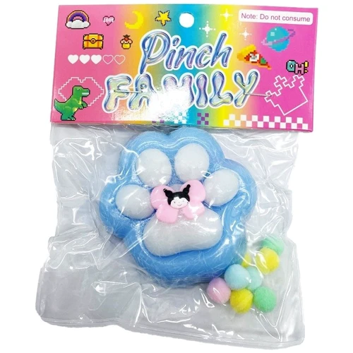 Антистрес Bambi Сквіш М'які лапки Kuromi SKC-805 (Blue) 7 см: Тип Фигурка-антистресс
