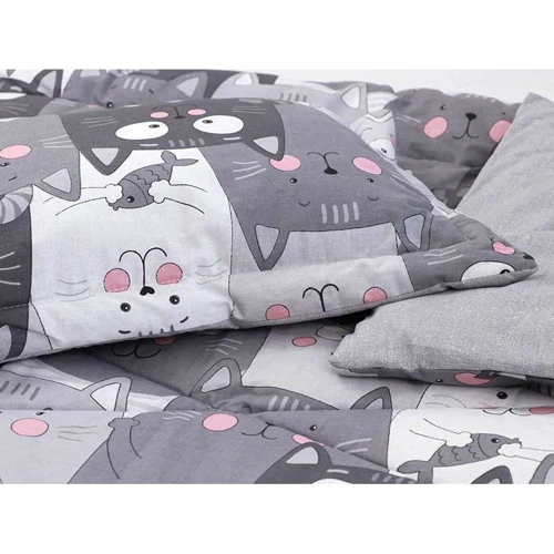 Одеяло силиконовое Руно 105х140 Grey Cat фото 3