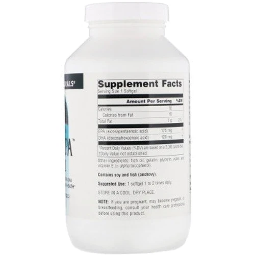 Source Naturals OmegaEPA Fish Oil 1,000 mg 200 Softgels Риб'ячий жир: Тип Омега 3