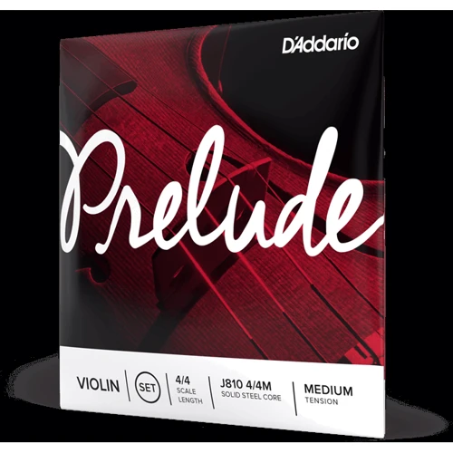 Струны D'addario Prelude Violin String Set 4/4 Scale Medium Tension: Назначение Для скрипки