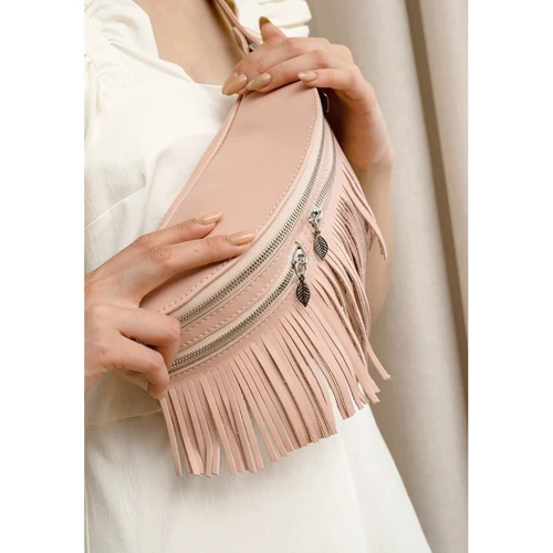 Женская поясная сумка BlankNote Spirit бежевая (BN-BAG-15-light-beige) фото 10