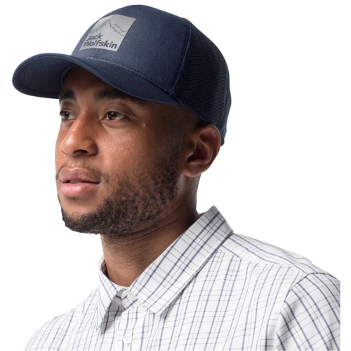 Бейсболка Jack Wolfskin Brand Cap синяя (1911241_1010): Производитель Jack Wolfskin