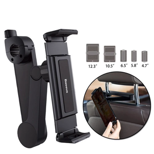 Держатель Baseus Fun Journey Backseat Lazy Bracket Black (SULR-A01): Совместимость планшеты, Apple, универсальный