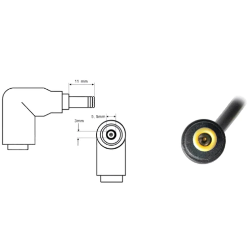Зарядное устройство Samsung 90W 19V 4.74A 5.5x3.0mm AD-9019N ОЕМ (14833): Напряжение 19V