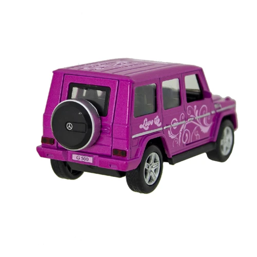 Автомодель GLAMCAR - MERCEDES-BENZ G-CLASS (фіолетовий)