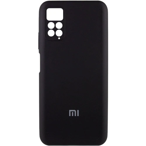 Аксессуар для смартфона Mobile Case Silicone Cover Black for Xiaomi Redmi Note 11 (Global) / Xiaomi Redmi Note 11S: Материал силикон