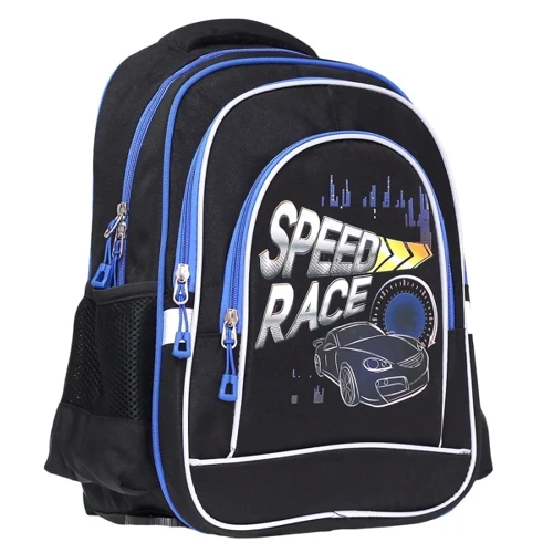 Ранец-рюкзак CLASS 9939 Speed Race, 38x28x18см
