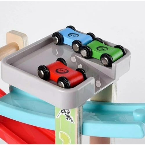 Деревянная игрушка Tree Toys Трек машинки 8 шт. (MD 2541)