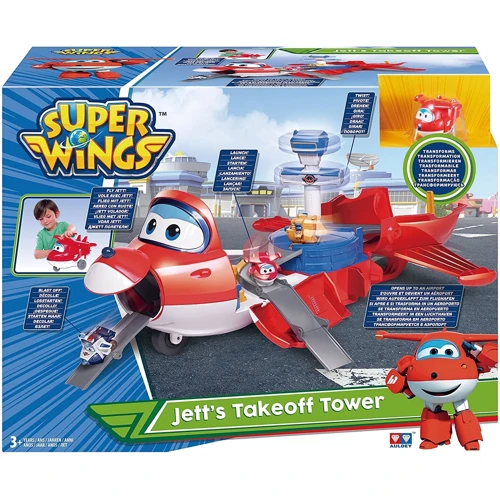 Игровой набор Super Wings Jett's Takeoff Tower Взлетная башня Джетта (EU720830)