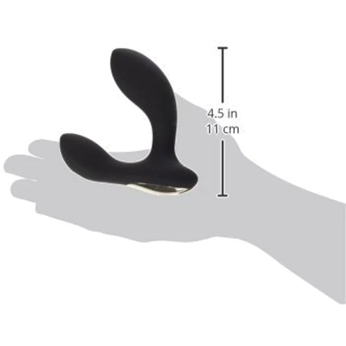 LELO Hugo - анатомічний масажер простати з дистанційним управлінням, чорний