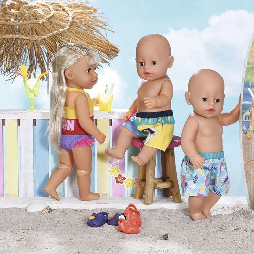 Одежда для куклы BABY born - Праздничный купальник S2 (на 43 cm, c зайчиком): Тип Одежда
