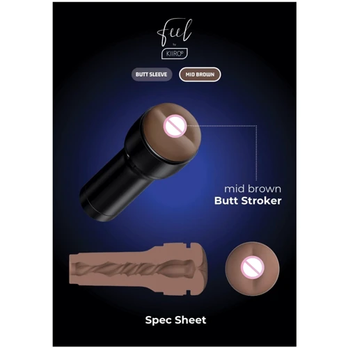 Мастурбатор-попа Kiiroo Feel Stroker Butt Mid Brown