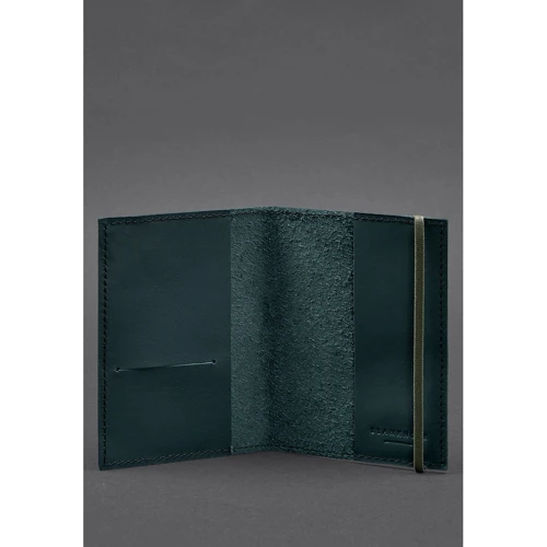 Обложка для паспорта BlankNote 1.0 зеленая (BN-OP-1-malachite): Тип Обложки для документов