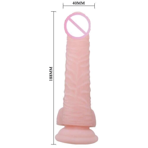 Фаллоимитатор SUPER DILDO 7.4, BW-008093N
