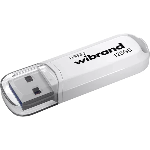 USB-флешка Wibrand 128GB Marten USB 3.2 Gen1 White (WI3.2/MA128P10W)