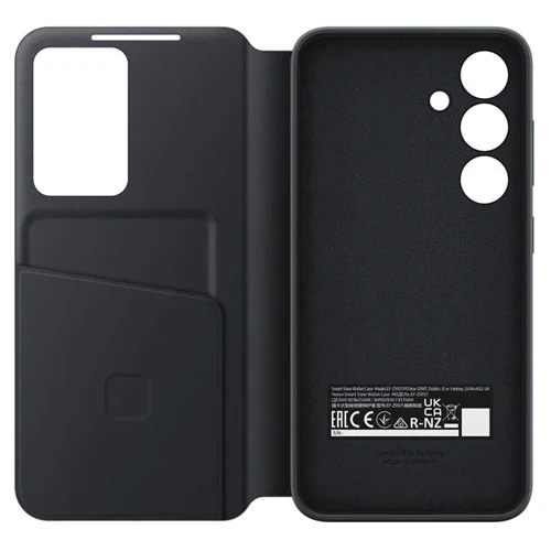 Чехол для телефонов Samsung Smart View Wallet Case Black (EF-ZS926CBEGWW) for Samsung S926 Galaxy S24 Plus: Материал поликарбонат и полиуретан