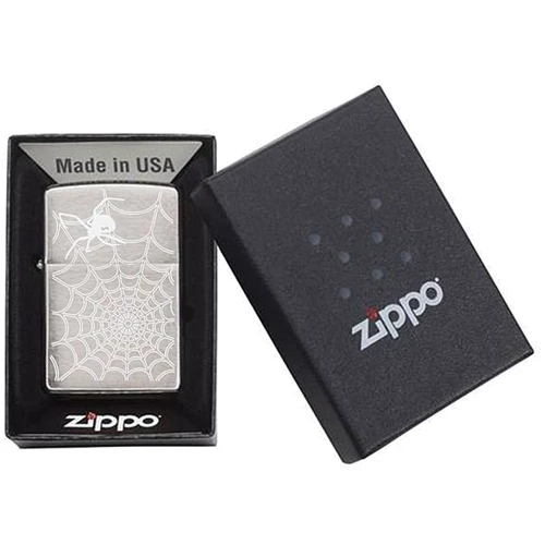 Зажигалка Zippo Zippo 200 Spider Web Black Widow (29534) фото 3
