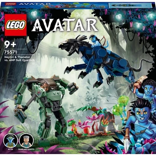 Конструктор LEGO Avatar Нейтирі та Танатор проти Куаритча у скафандрі УМП (75571)