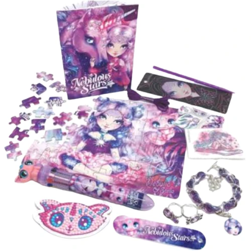 Набір для творчості Nebulous Stars Адвент календар День народження, 10 сюрпризів (11131)