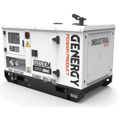 Дизельный генератор GENERGY GDS10M 8 кВт (240061090): Тип электростанции дизельный