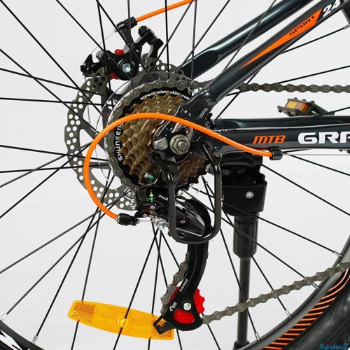 Спортивний велосипед Corso Gravity Shimano оранжевый (GR-24005)